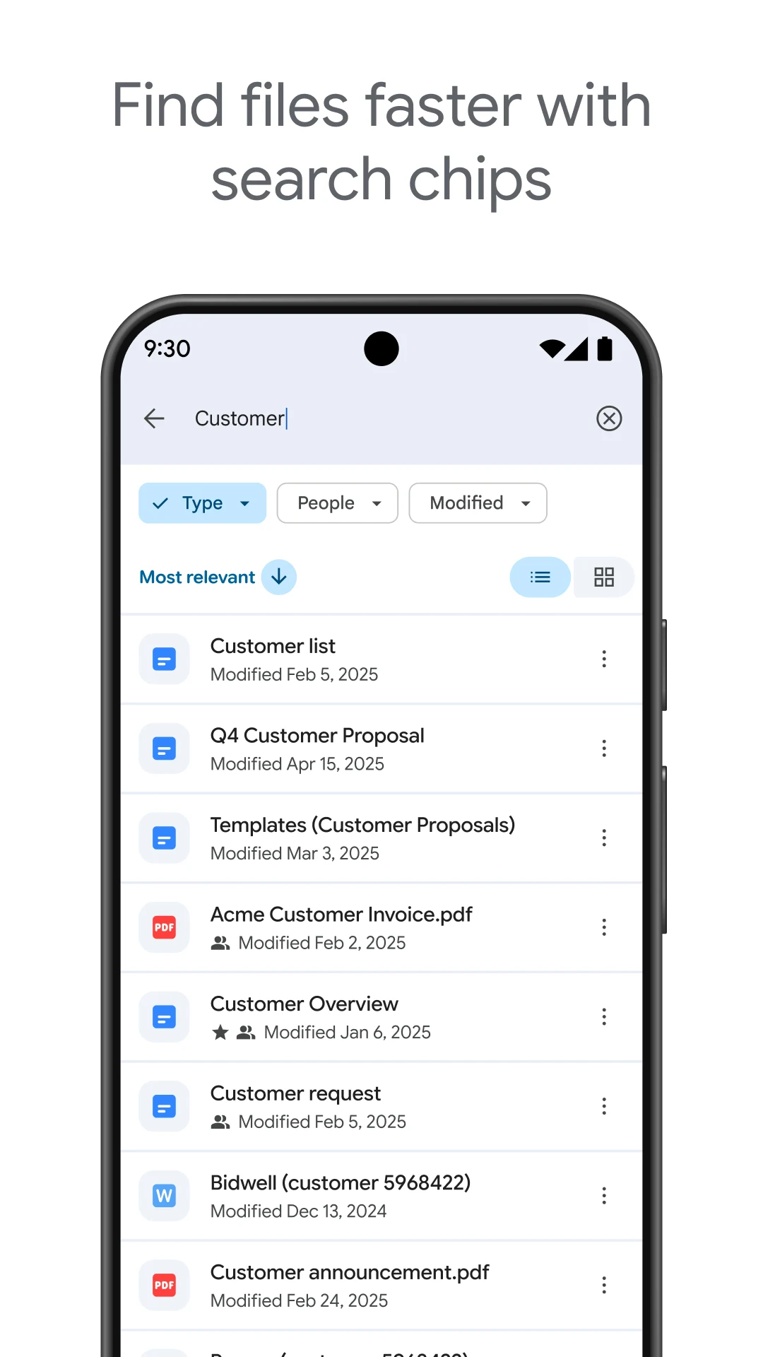 Google Drive screenshot